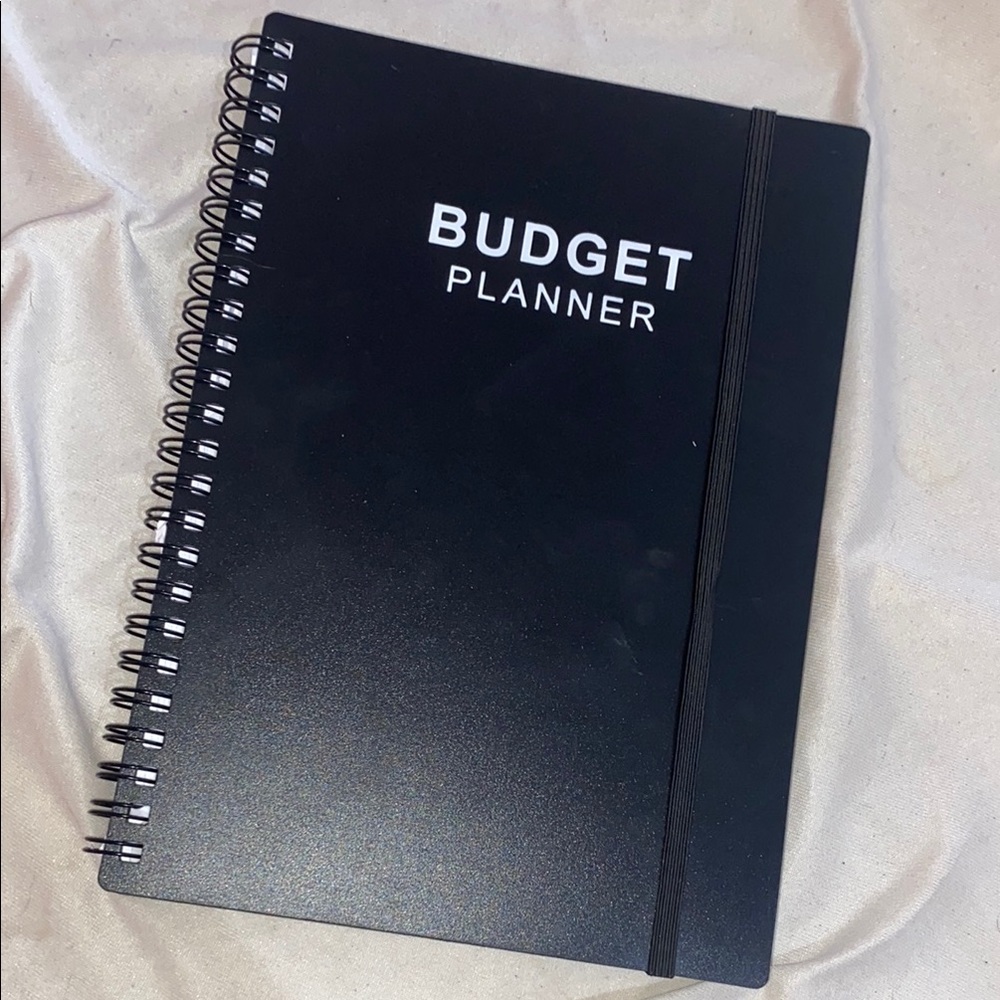 Black Budget Planner Notebook